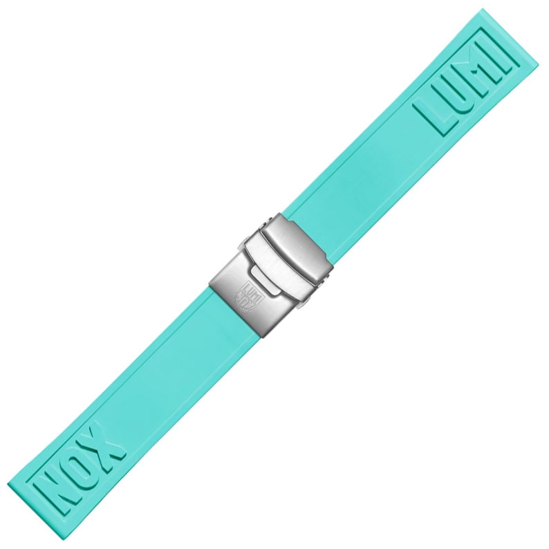 Luminox Pacific Diver Cut-to-Fit Watch Strap Turquoise NBR Rubber - FPX.2406.42Q.K - 24mm