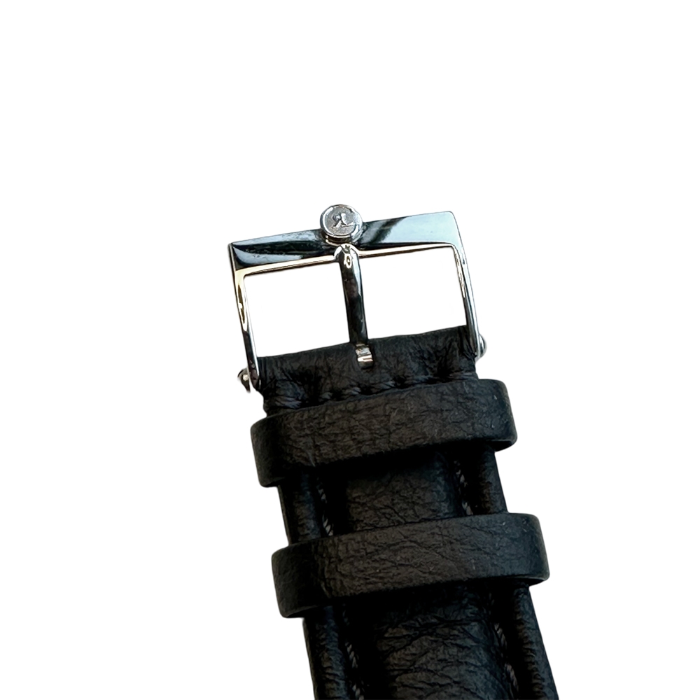 Original Chronoswiss Watch Strap Waterproof Calf Skin Black 22mm