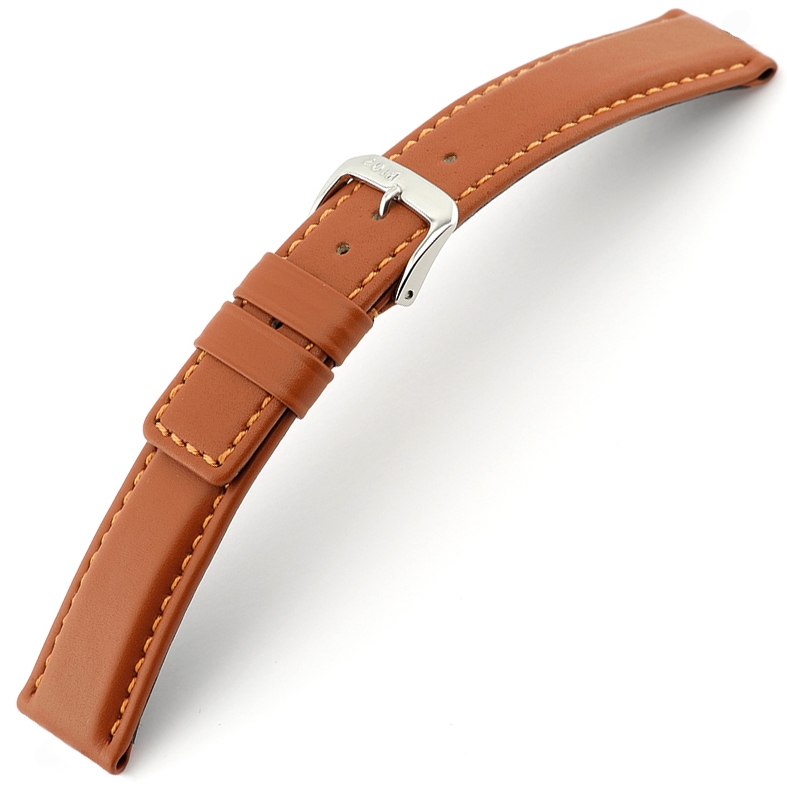 Rios Solid Watch Strap Cowhide Cognac