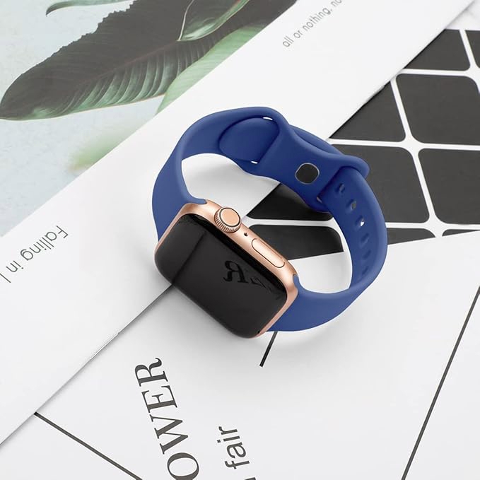 Apple Watch Strap Silicone Rubber Lavender