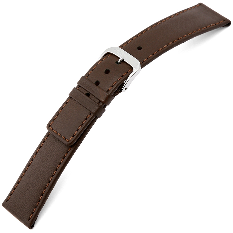 Rios Cashmere Watch Strap Lambskin Brown