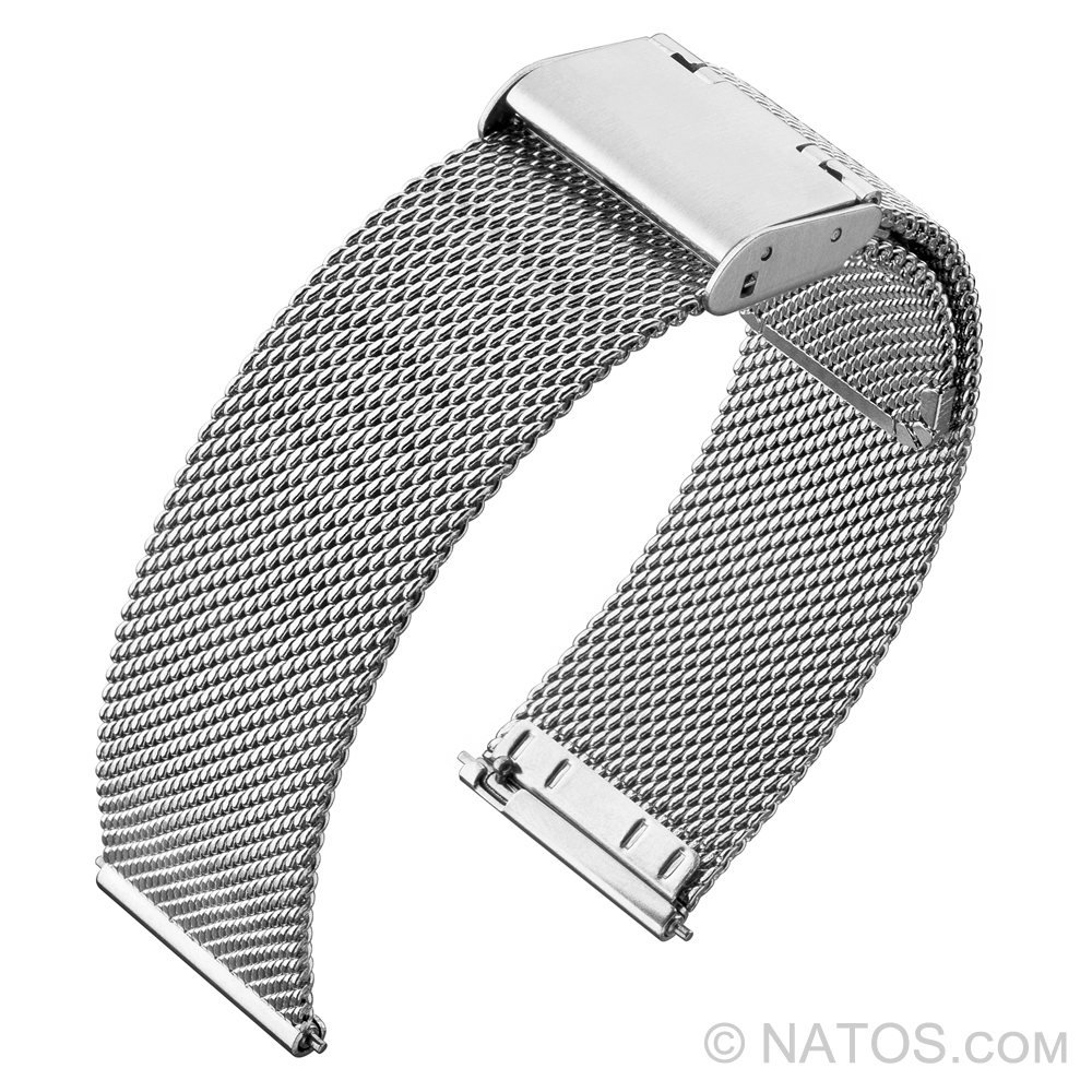 Mesh Milanese Watch Bracelet 0.6 Finely Woven Steel