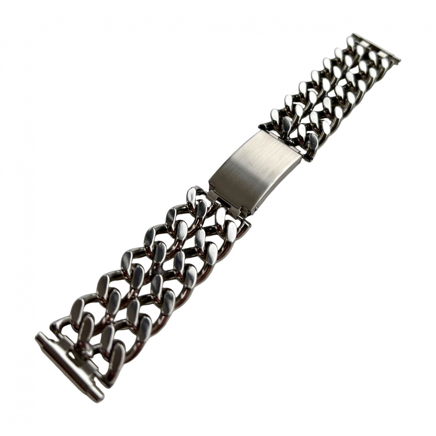 Expandro Double Chain Link Steel Bracelet 717/22 - 722/22 - Vintage New Old Stock 1970's
