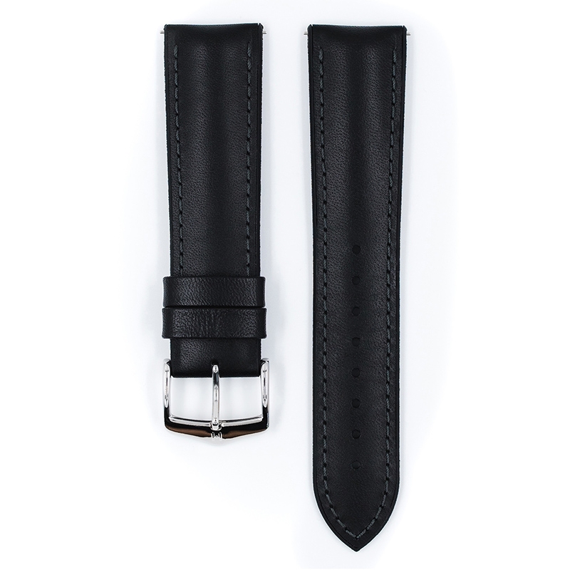 Hirsch James Performance Collection Black Leather/Caoutchouc 300m WR