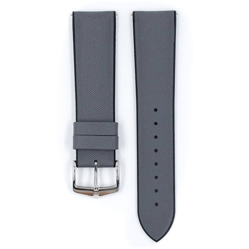 Hirsch Arne Performance Collection Gray Leather / Black Rubber