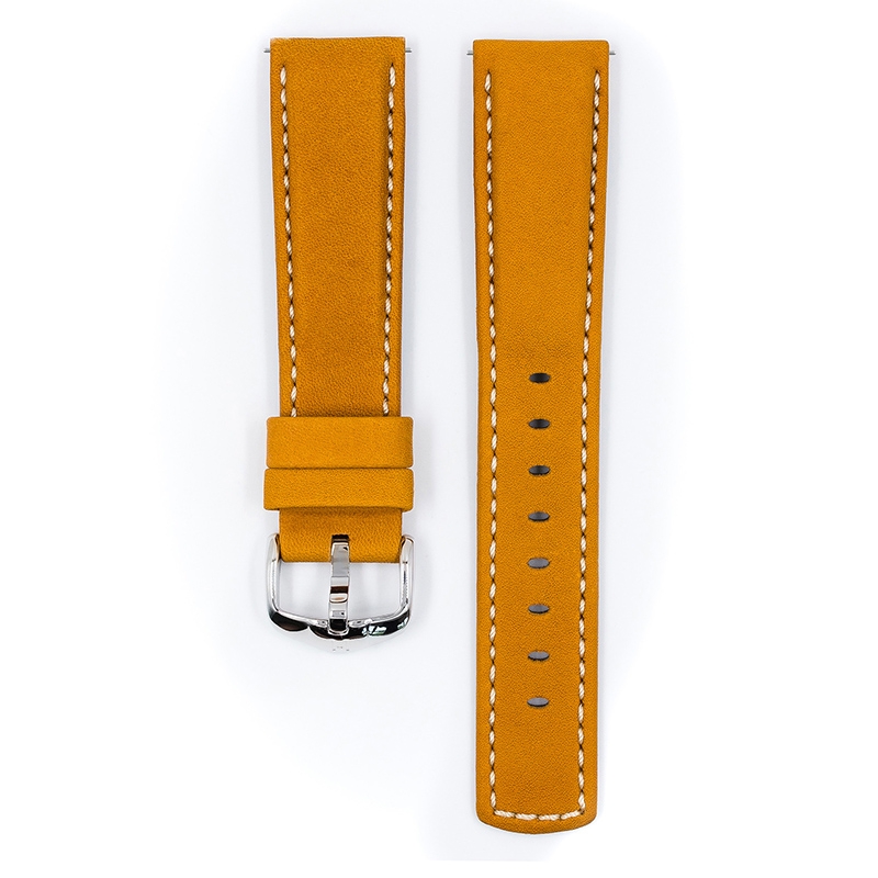 Hirsch Mariner Watch Strap 100m Waterproof Honey